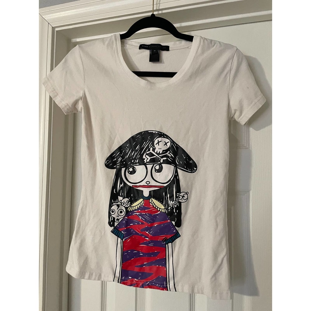 Marc by Marc Jacobs Pirate Girl Tee Sz M